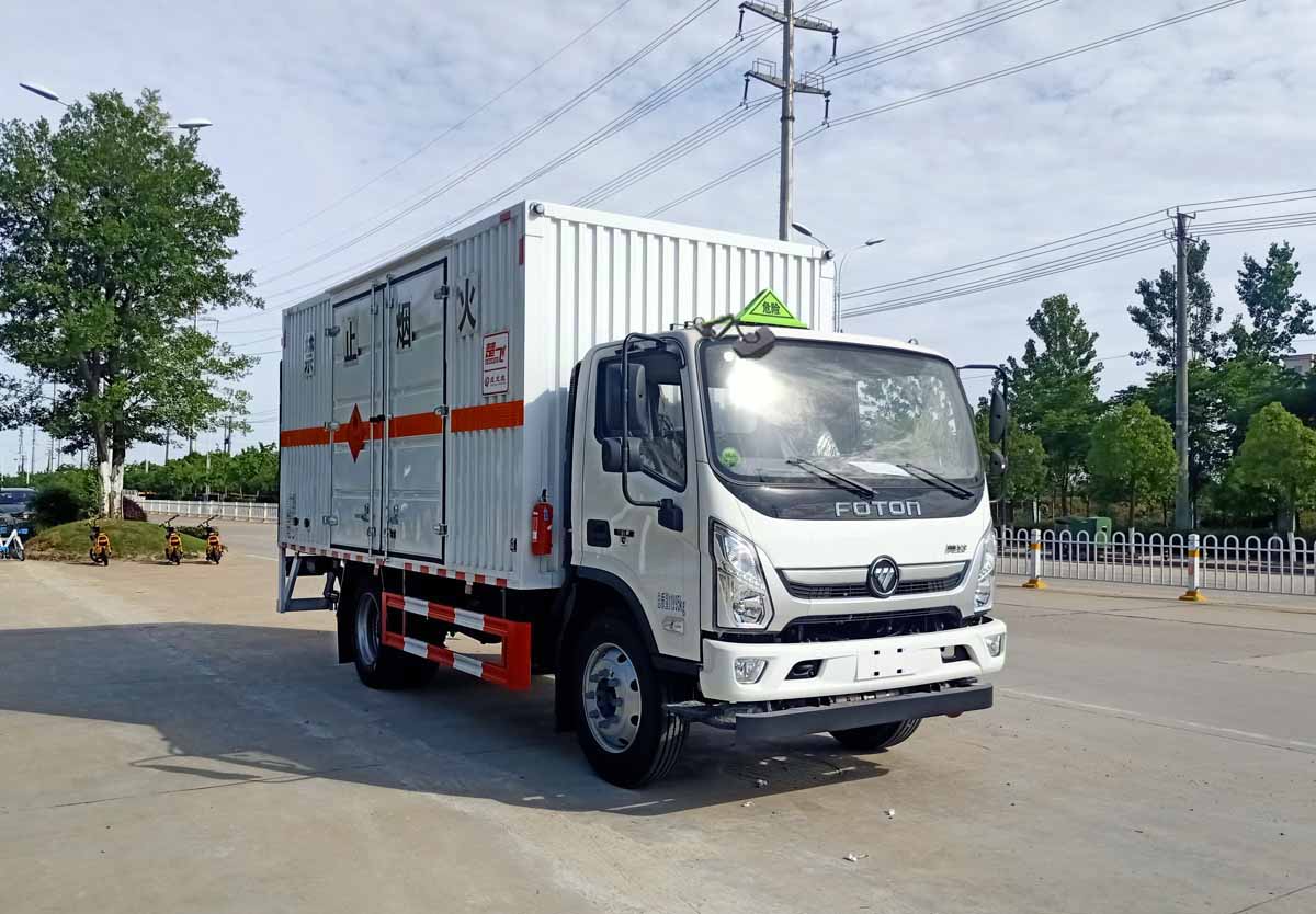 楚飛牌CLQ5120XRQ6BJ型易燃氣體廂式運輸車